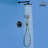 Rainfall Complete Shower System with 5-Setting Handheld Shower and Rough in Valve-64077129
