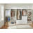 Prosper White Freestanding Walk In Wood Closet System