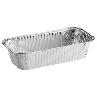 Moules à pain jetables rectangulaires en aluminium de 5 lb