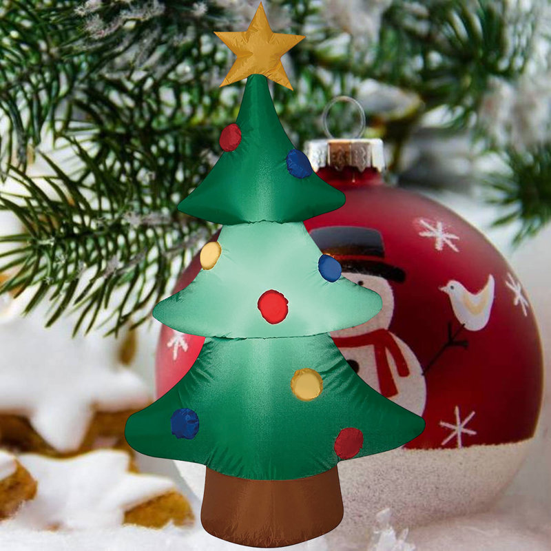 L'arbre de Noël 4 pi gonflable Holiday Aisle®