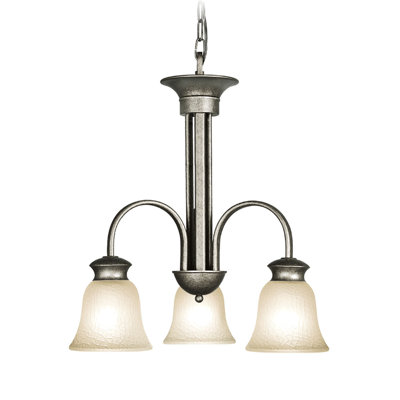 Lustre classique/traditionnel ombré 3 lumières Dresden