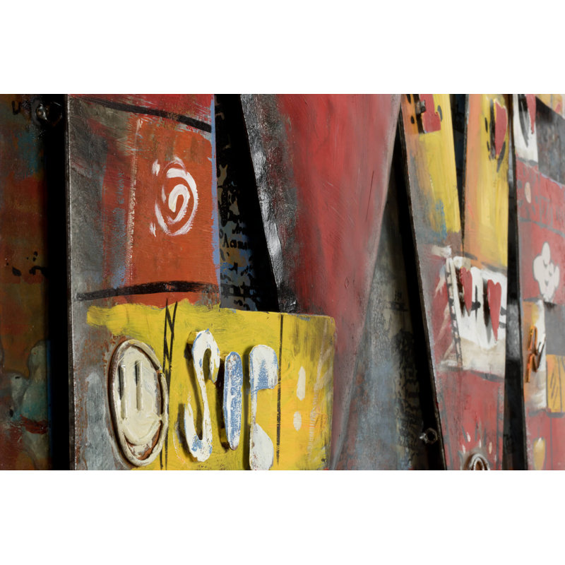 Handmade Wall Decor on Metal