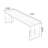 Brown+Black Rectangular Solid Wood+Acrylic desk-441715640