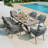 Outdoor 6-person Dining Set With Cushions