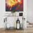 Schwenzer 43.25'' Glass Top Console Table