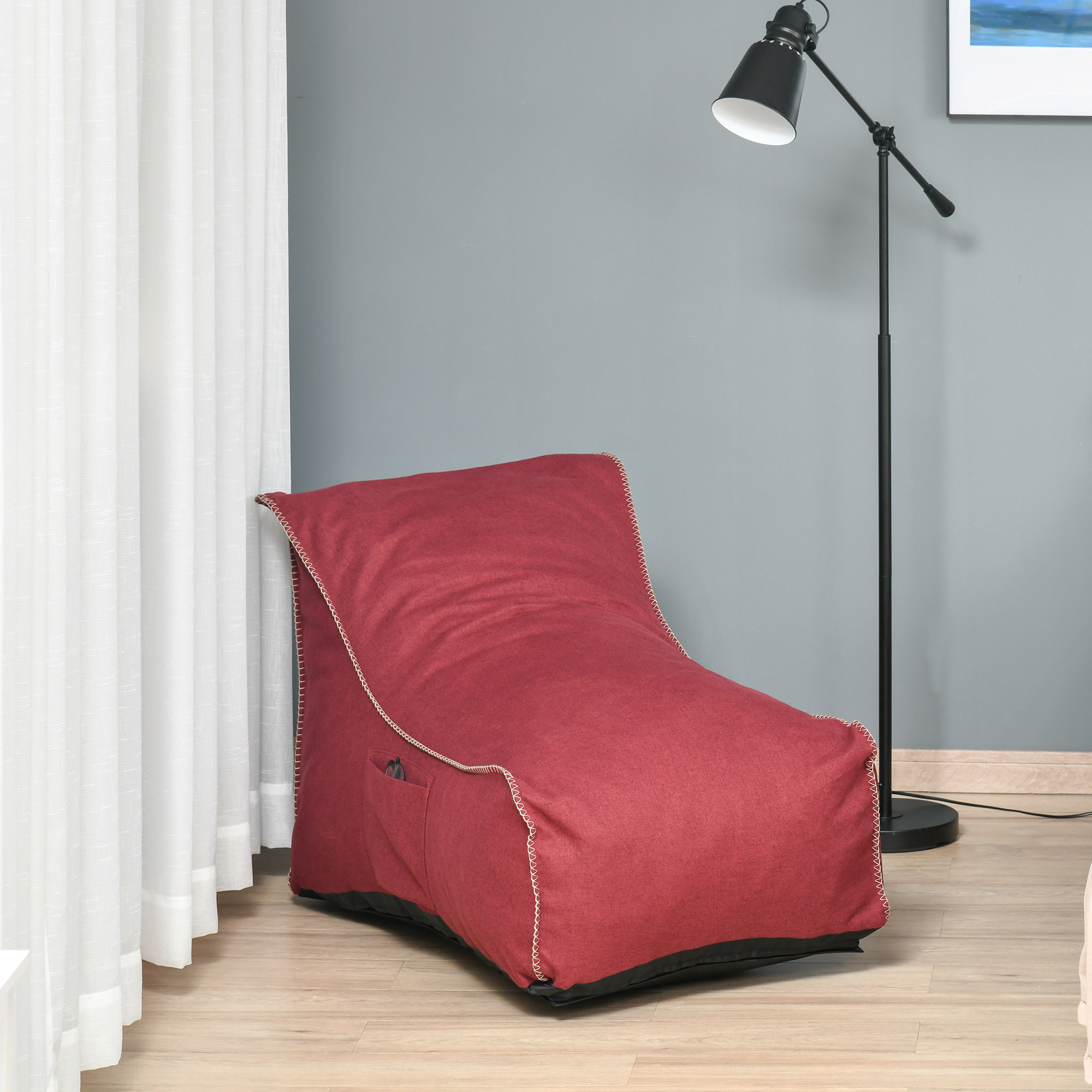 Greyleigh™ Teen Polyester Bean Bag Chair & Lounger Wayfair