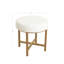 Repose-pieds standard en velours 19 po Hadiqa-544022307