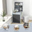 Bureau flottant rectangulaire Billerica-319287055-319287054