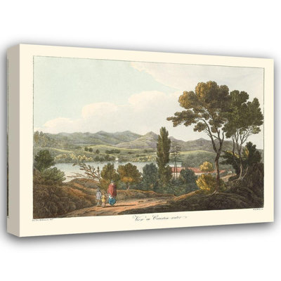 Red Barrel Studio® Wilkenson, Joseph Gallery Wrapped Canvas Art Titled: English Countryside I