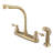Victorian Centerset Double Handle Kitchen Faucet-29271953-29487993