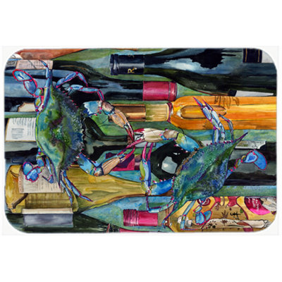 Wine Bottles Glass Cutting Board
