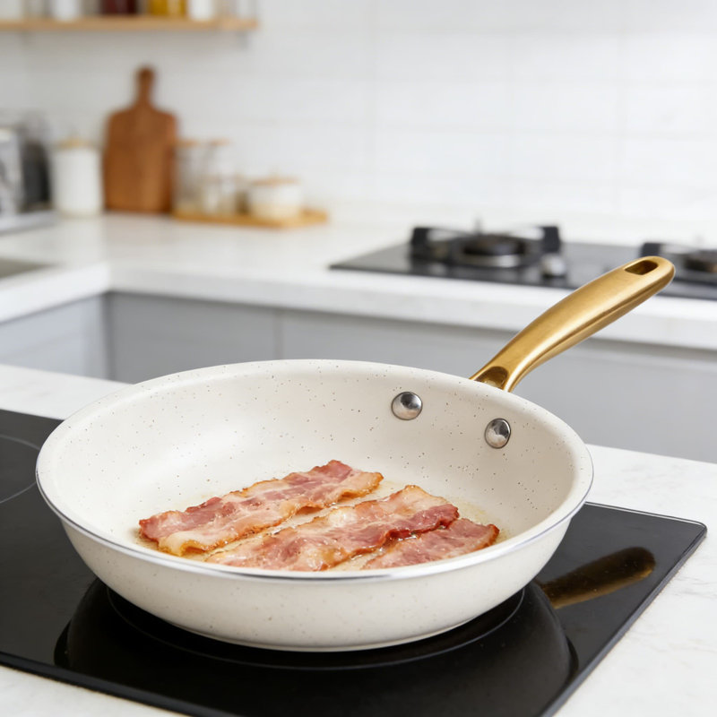 Ensemble de batterie de cuisine antiadhésive en céramique 16 pièces avec ustensiles de cuisine, casseroles et poêles sans PFOA pour toutes les surfaces de cuisson (sauf l'induction), allant au four et au lave-vaisselle