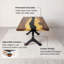 Table basse Wishbone