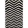 Sanyla Hand Tufted Wool Chevron Rug