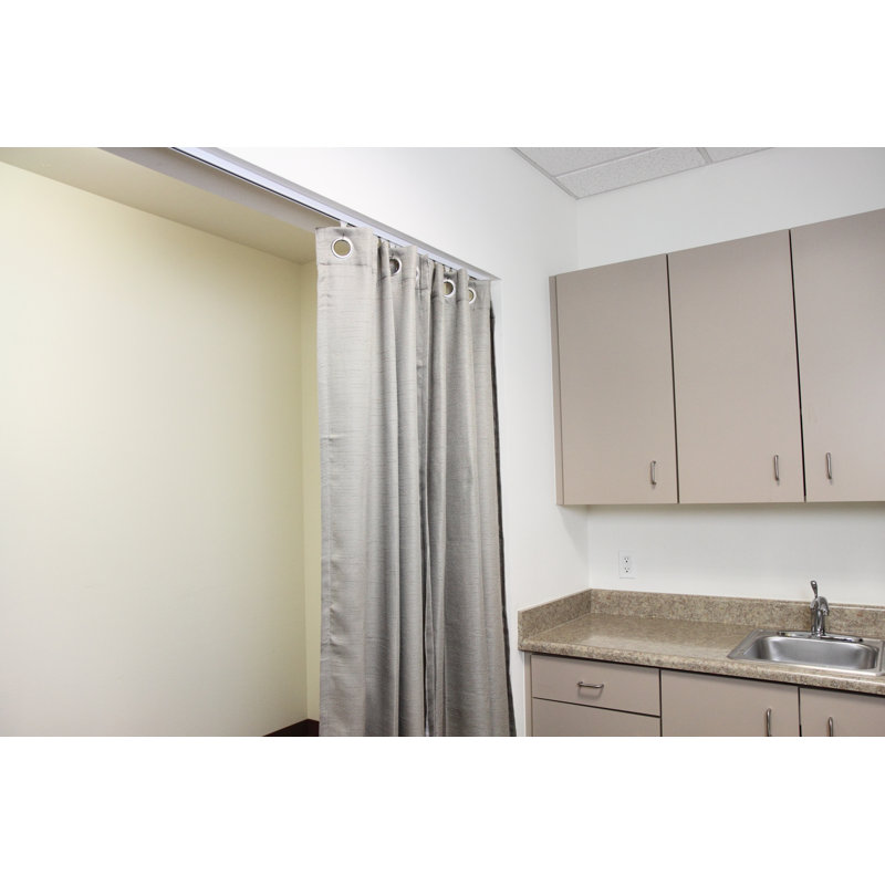 Rail / tringle à rideau blanc Sealcove, H 2,5 po x l 96 po x P 1,13 po