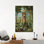Abstrait, art mural abstrait sur toile, 1P, toile blanche encadrée