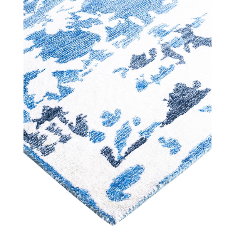 Overdyed One-of-a-Kind 8' 1" X 10' 1" Hand Knotted Area Rug