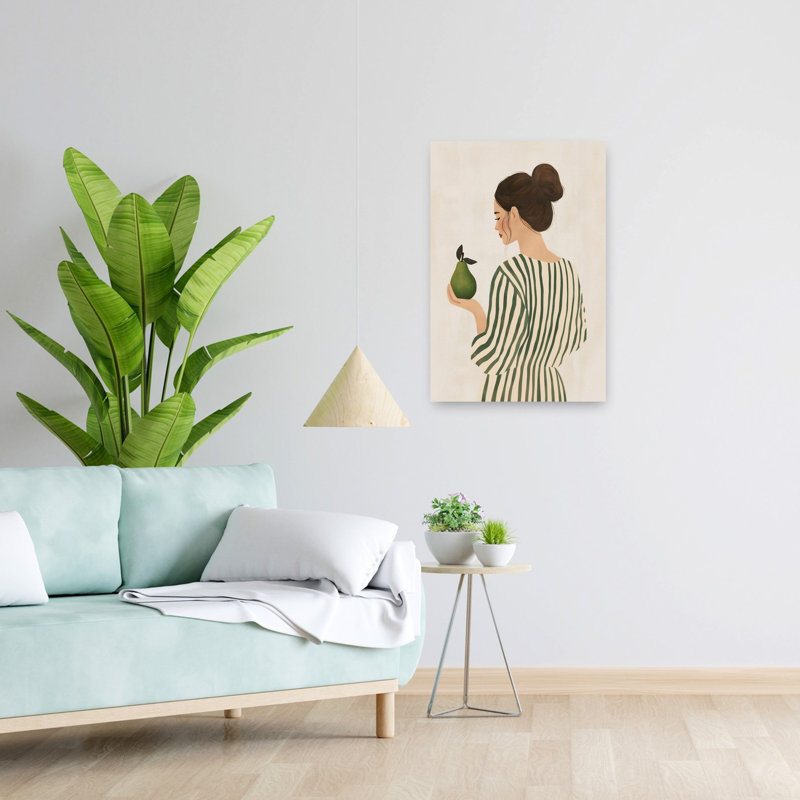 Art contemporain, art dahlia contemporain, H 24 po x l 16 po