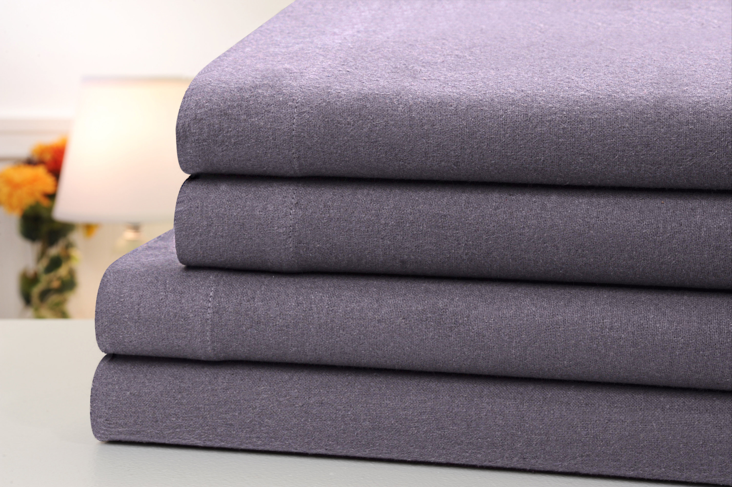 Bibb Home Kathy Ireland or Bibb Home 100 Cotton Cozy Flannel Sheet Set