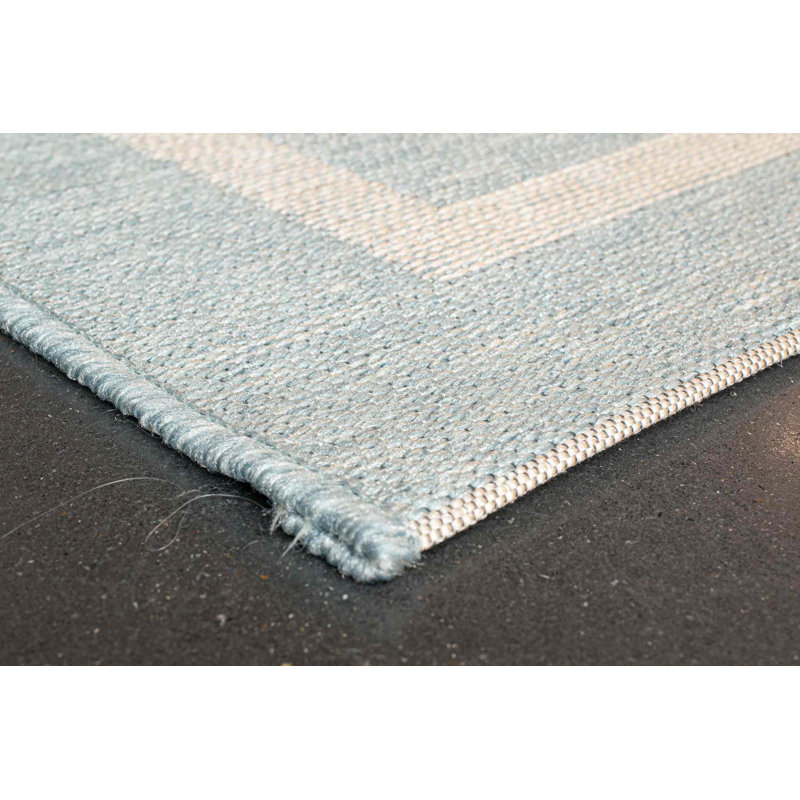 Portillo Solid Colour Hand Woven Indoor / Outdoor Area Rug, Rectangle 200 x 290cm