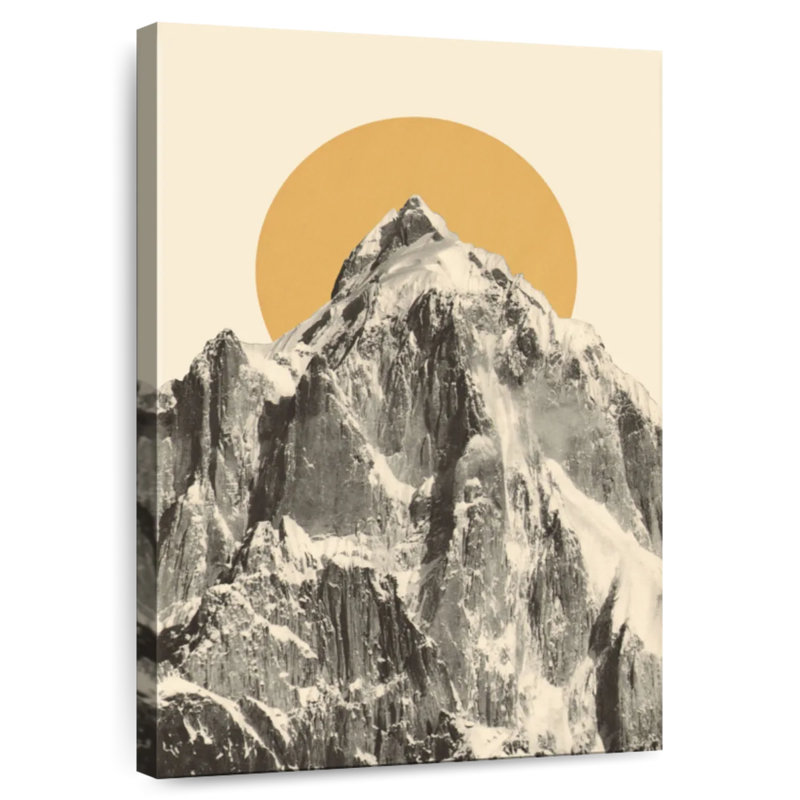 Alvord Mountainscape IV, H 51 po x l 34 po