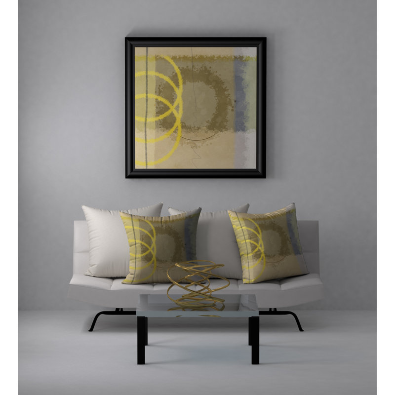 Reversible Throw Pillow, 24" x 24"