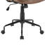 Chaise de bureau en similicuir espresso-640378244