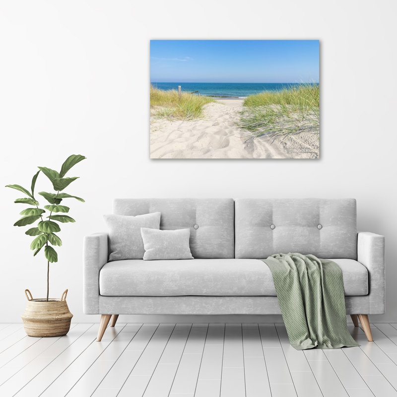 Coastal Dunes - Wrapped Canvas Print