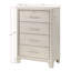 Armoire de chevet contemporaine à 4 tiroirs 1Pc-1316860180