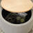 Round Storage Ottoman - 2 In 1 End Table & Footrest-1707061860