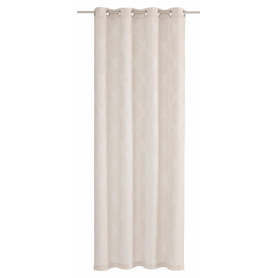 Pena Eyelet Room Darkening Single Curtain