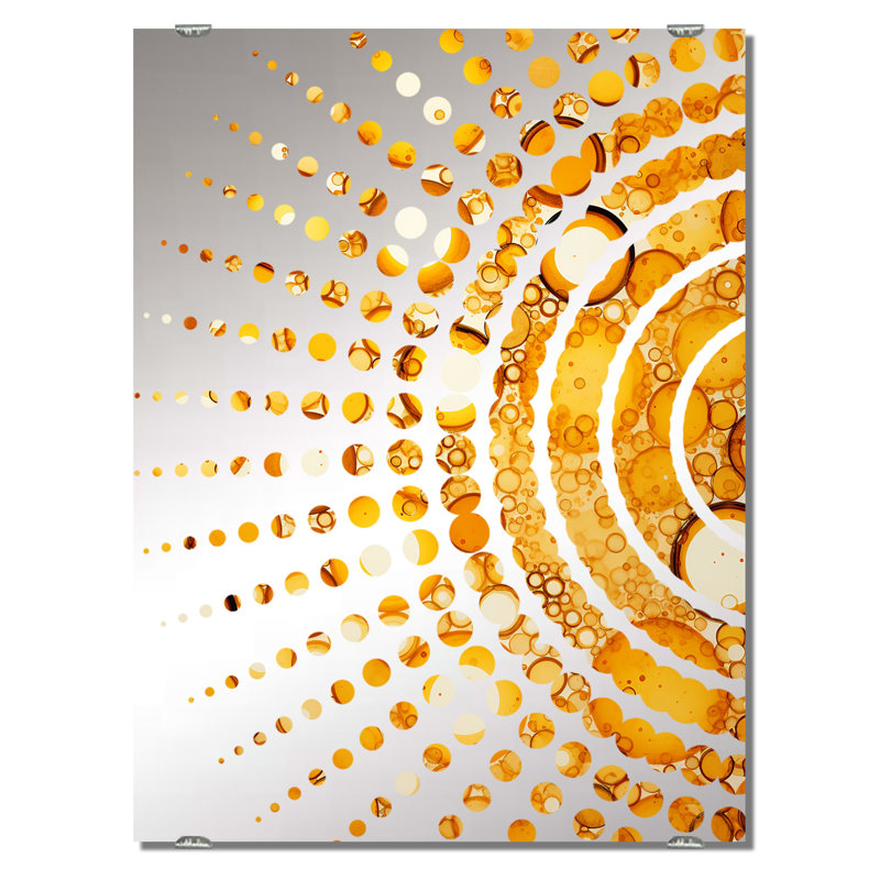 Miroir mural Zelinski - Abstract Collages MIR131703, 32 po x 24 po