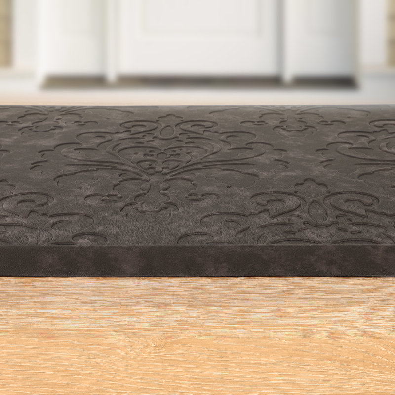 Jaidan Anti-Fatigue Non-Skid Waterproof Kitchen Mat, Brown