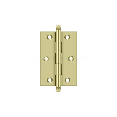 Deltana CH3020U26 3" x 2" Hinge, w/ Ball Tips in Polished Chrome Pair