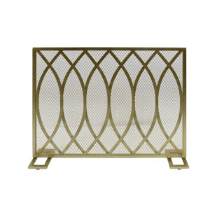 Iron Fireplace Screen