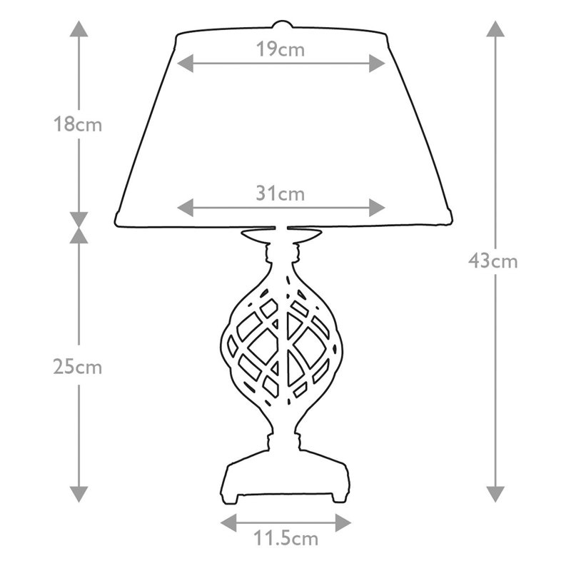 Eilers Metal Table Lamp