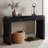 Rustic Console Sofa Table With Fluted Drawer Front For Entryway And Living Room-1577019305