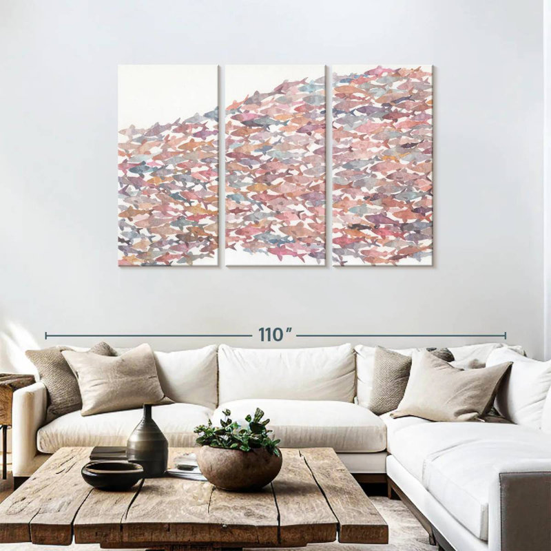 Brampt Summer School, 48" H x 74" W
