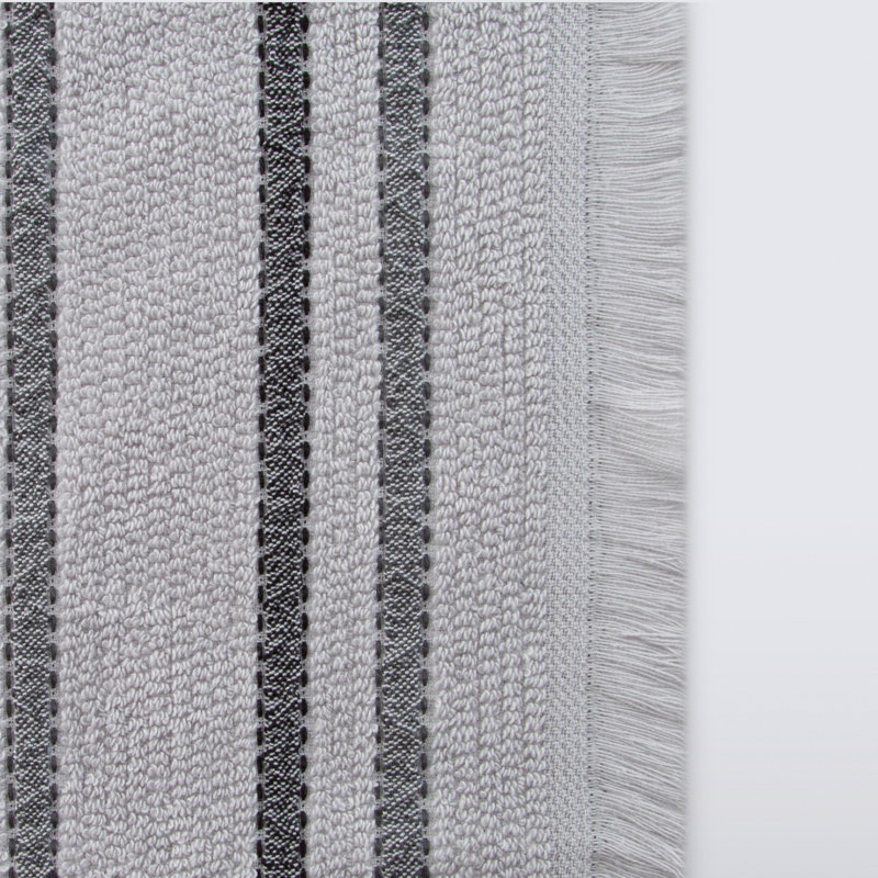 Drap de bain 100% coton Davuan, gris