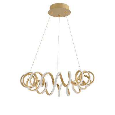 1 - Light LED Geometric Pendant