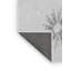 Tapis gris/zone noire à motifs-774761026