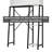 Over The Toilet Storage Cabinet With Sliding Barn Door, Bathroom Shelves Over Toilet Storage Featuring Adjustable Shelves And Side Storage Rack For Compact Bathrooms Use White