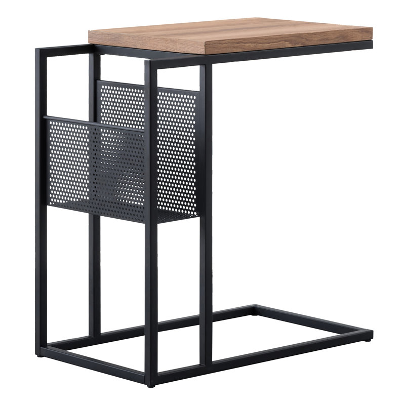 Table de bout avec rangement Clyde