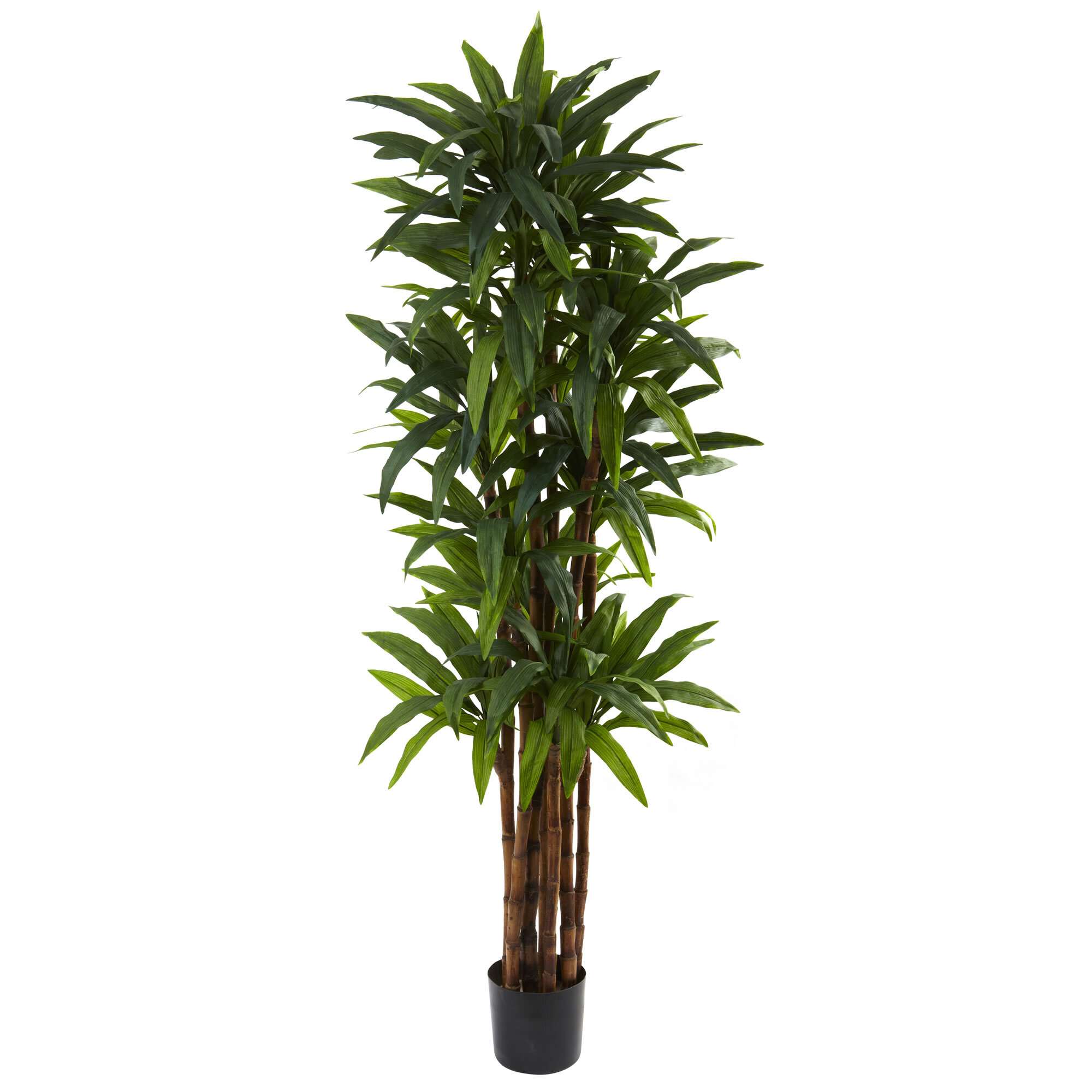 Primrue 77'' Faux Dracaena Tree in Pot | Wayfair