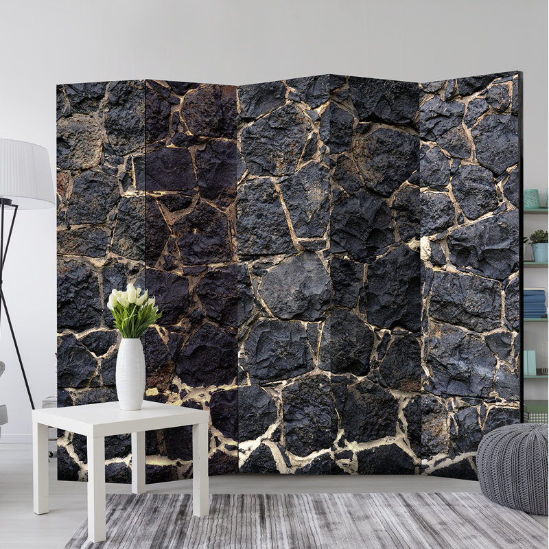 Charleston Solid Wood Folding Room Divider, 5