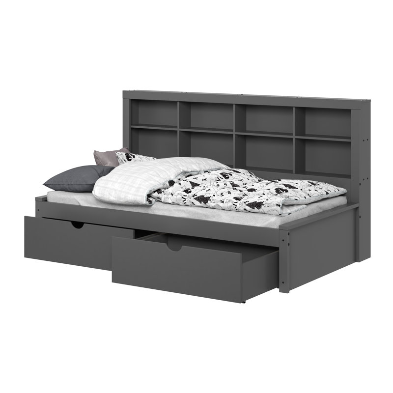 Hiam Kids Twin Daybed with Trundle