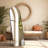 Arched Metal Oversized Full Length Mirrors Wall Mirrors with Stand-1728060877-1697344857