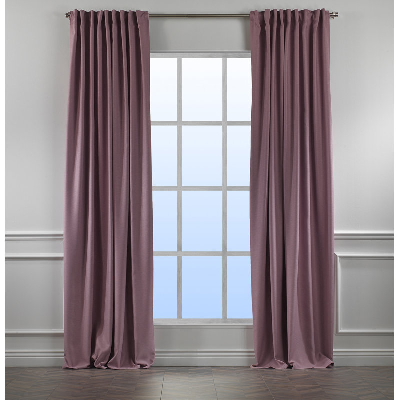 Panneau décoratif décoratif extra large et très long fait sur mesure, Rose rose, L 52 po x L 108 po