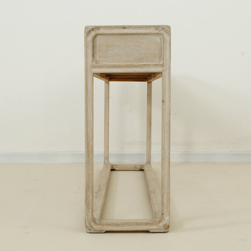 Oluwatobiloba 63'' W Console Table, White Wash