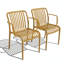 Badi Stacking Patio Dining Armchair-726881099